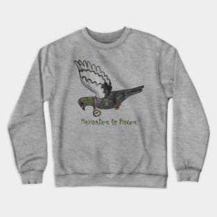 Navigation by Pigeon Crewneck Sweatshirt